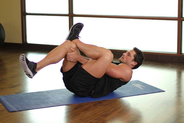 Ankle On The Knee - view 2