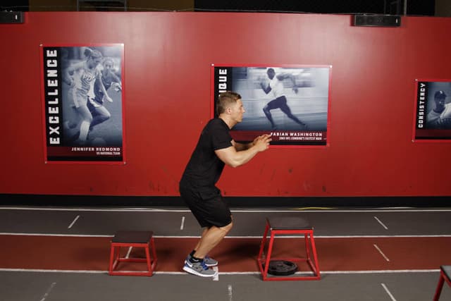 Depth Jump Leap - view 2