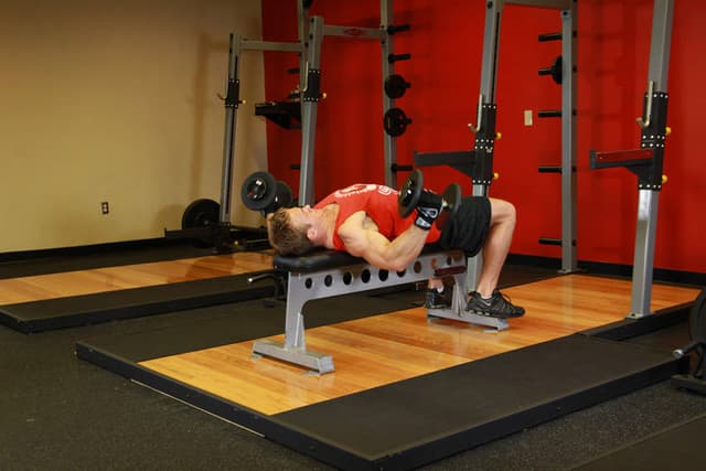 Dumbbell Flyes - view 2