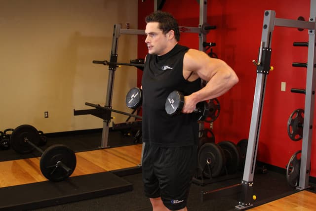 Dumbbell Raise - view 2