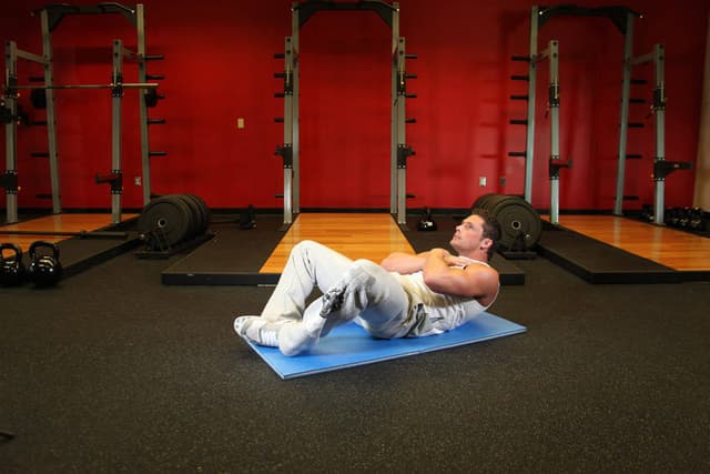 Frog Sit-Ups - view 2