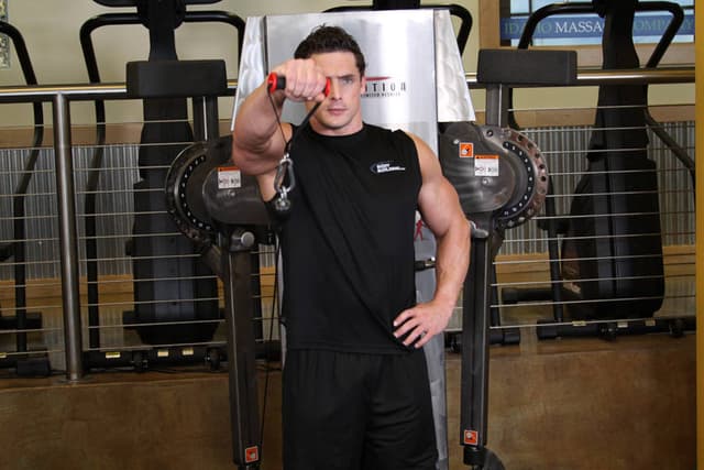 Front Cable Raise - view 2