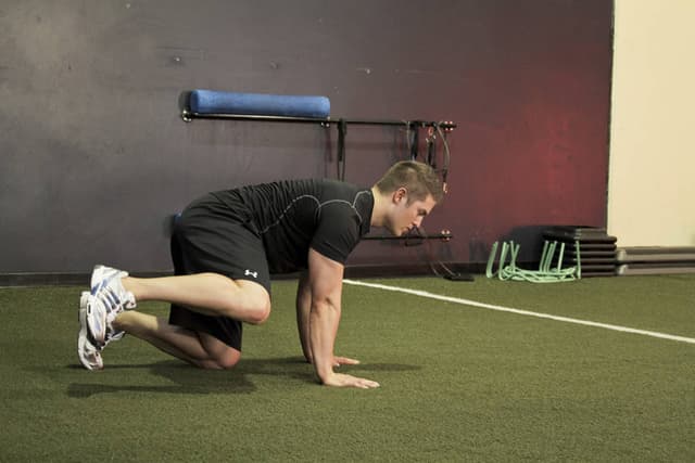 Hip Circles (prone) - view 2