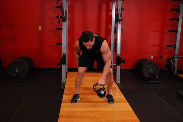 Kettlebell Figure 8 - view 2