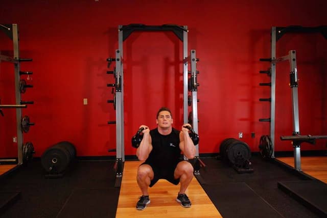 Kettlebell Thruster - view 2