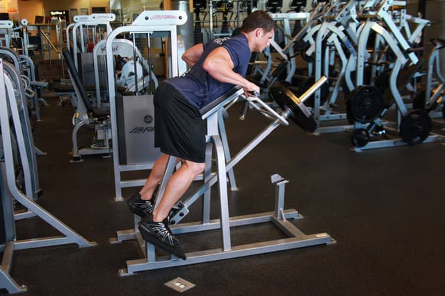 Lying T-Bar Row - view 2