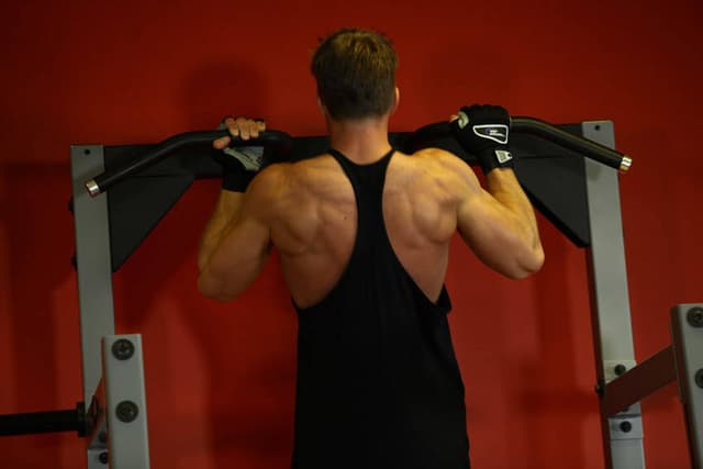 Mixed Grip Chin - view 2