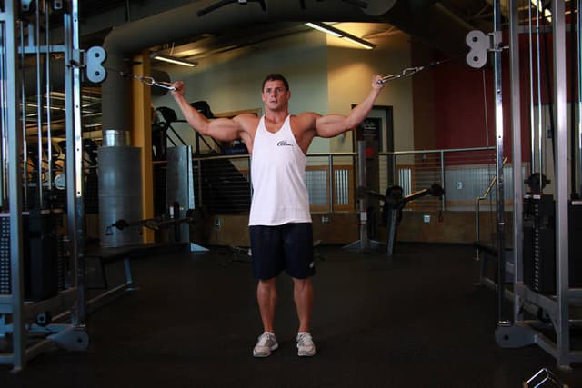 Overhead Cable Curl