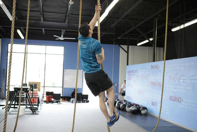 Rope Climb - view 2