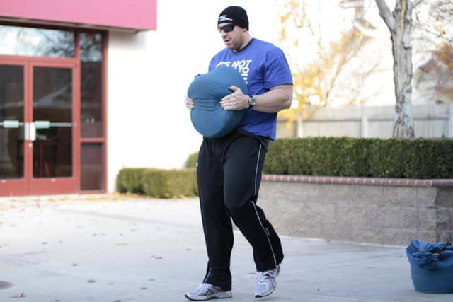 Sandbag Load - view 2