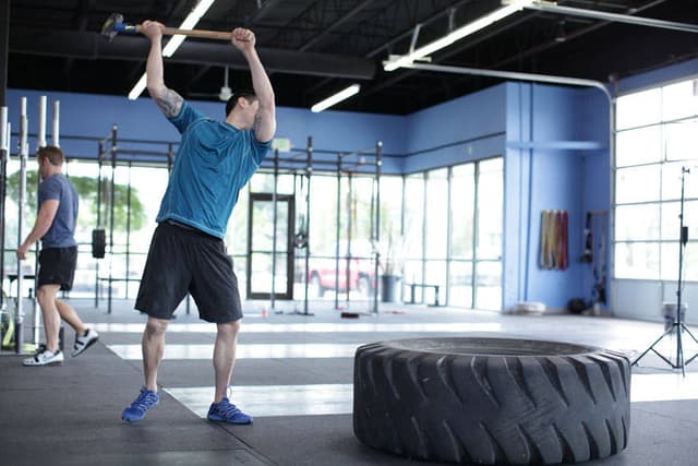 Sledgehammer Swings - view 2