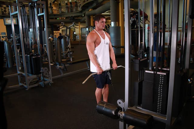 Upright Cable Row - view 2