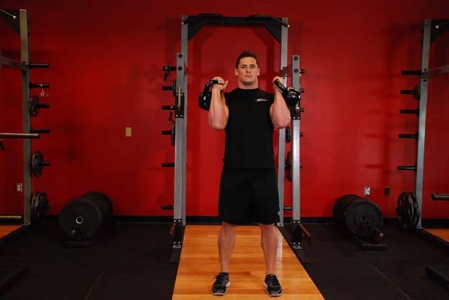 Alternating Kettlebell Press