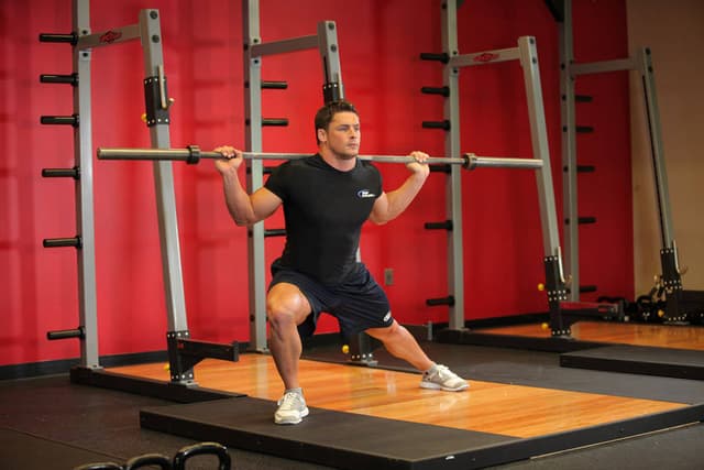 Barbell Side Split Squat - view 2