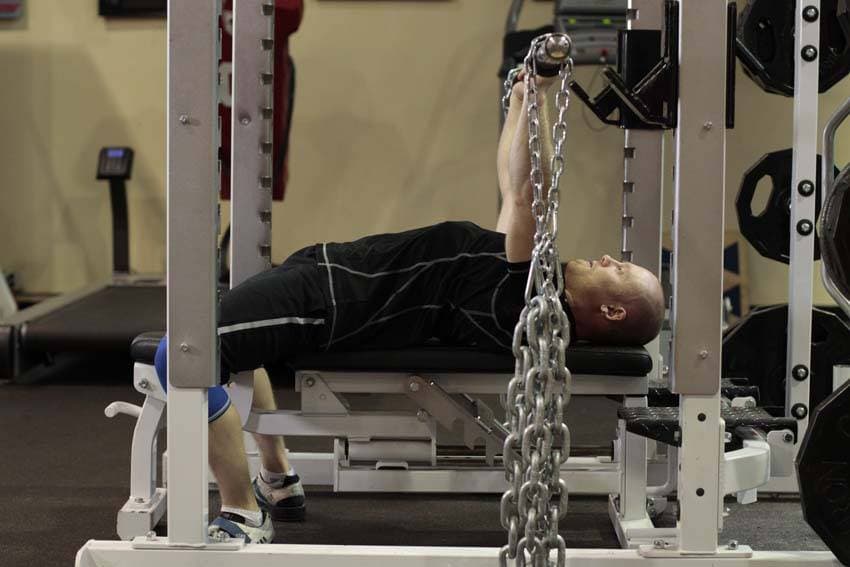 Bench Press with Chains