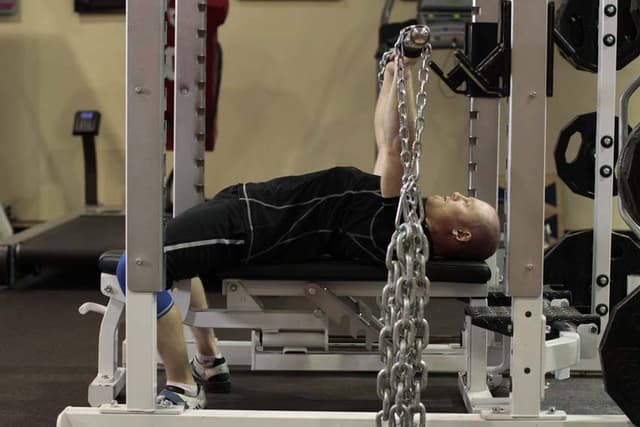 Bench Press with Chains