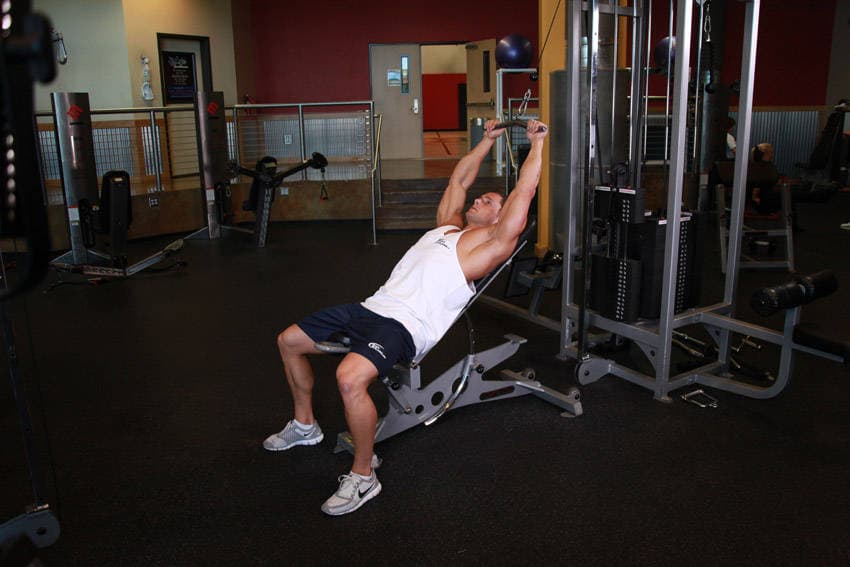 Cable Incline Pushdown