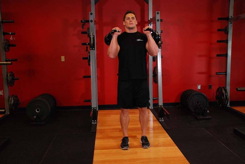 Double Kettlebell Jerk