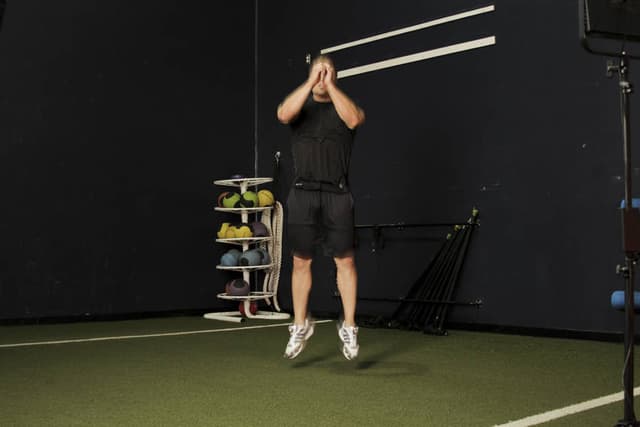 Double Leg Butt Kick - view 2