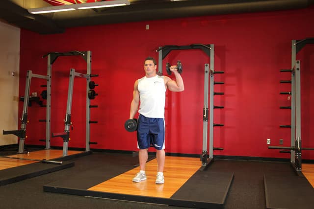Dumbbell One-Arm Shoulder Press