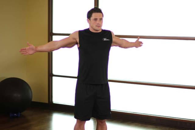 Dynamic Chest Stretch - view 2