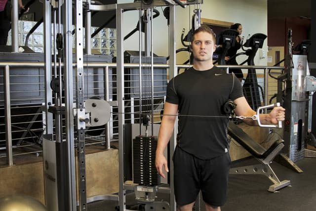 External Rotation with Cable - view 2