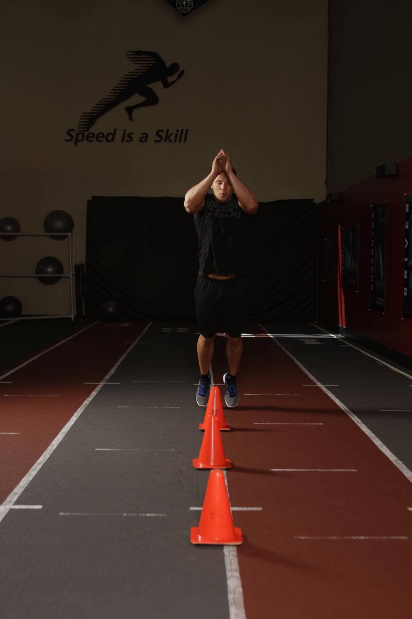 Front Cone Hops (or hurdle hops)