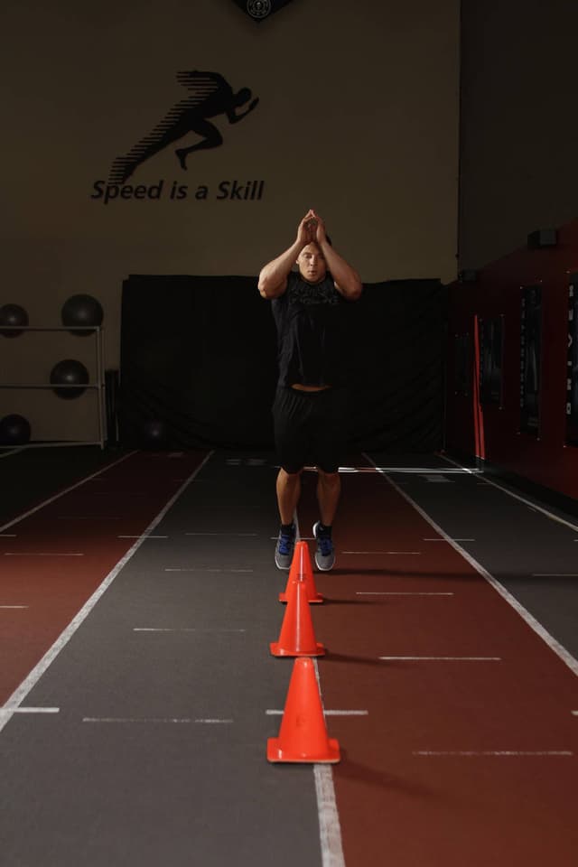 Front Cone Hops (or hurdle hops)