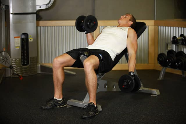 Incline Dumbbell Curl