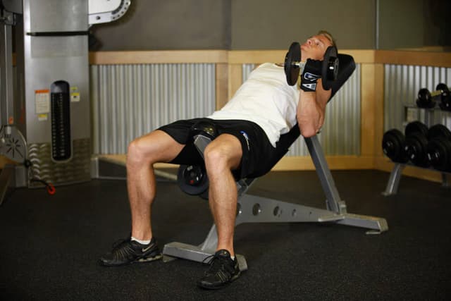 Incline Dumbbell Curl - view 2