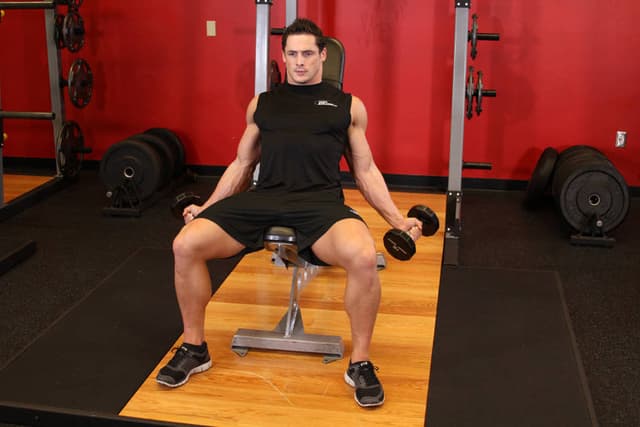 Incline Inner Biceps Curl