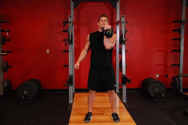 Kettlebell Arnold Press