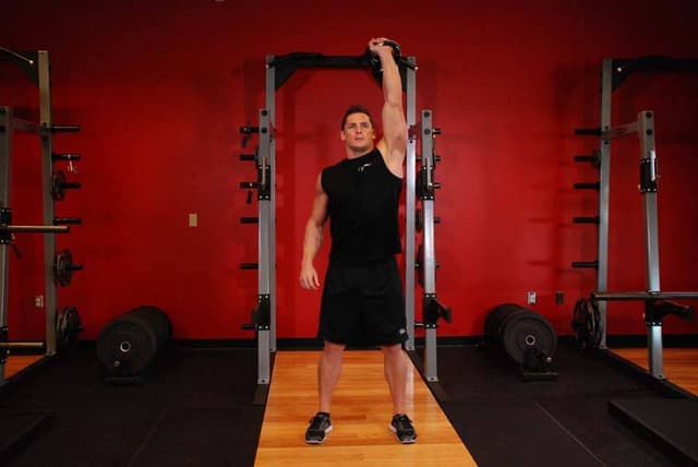 Kettlebell Arnold Press - view 2