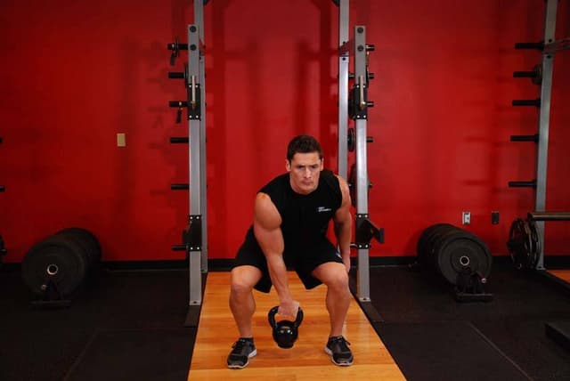 Kettlebell Hang Clean - view 2