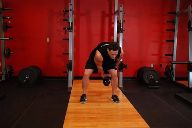 Kettlebell Pass Between The Legs - view 2