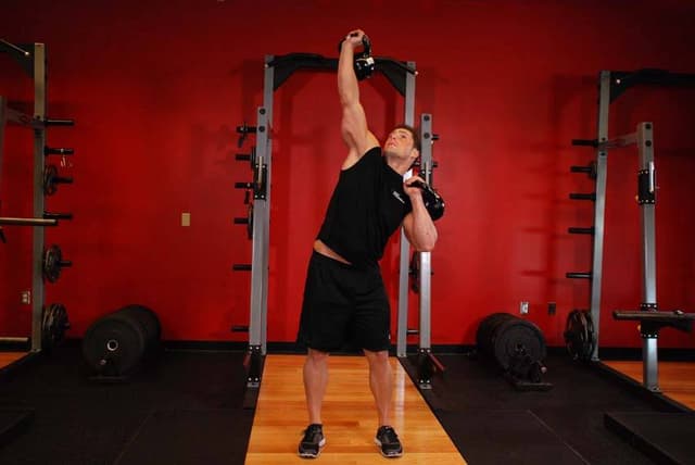 Kettlebell Seesaw Press - view 2