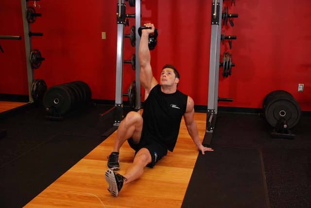 Kettlebell Turkish Get-Up (Lunge style) - view 2