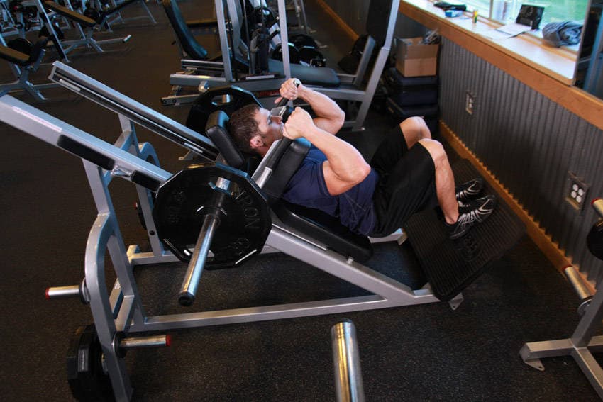 Narrow Stance Hack Squats