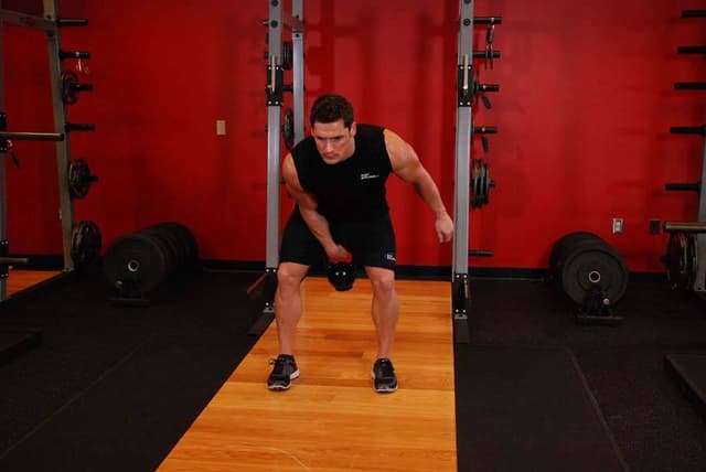 One-Arm Kettlebell Clean - view 2