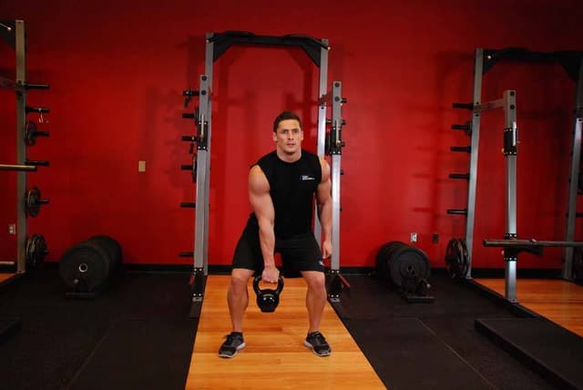 One-Arm Kettlebell Clean and Jerk
