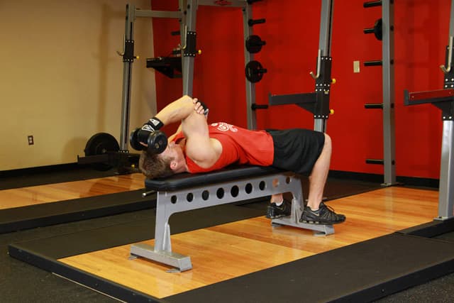 One Arm Supinated Dumbbell Triceps Extension