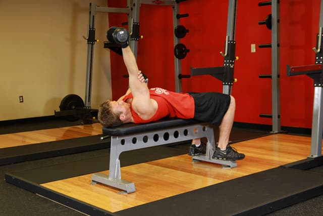 One Arm Supinated Dumbbell Triceps Extension - view 2