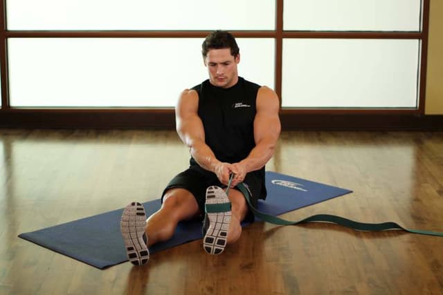 Posterior Tibialis Stretch - view 2