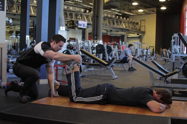 Prone Manual Hamstring - view 2