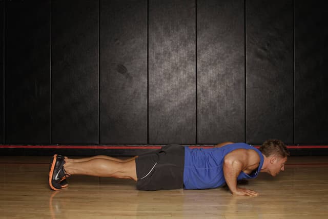 Push Up to Side Plank - view 2