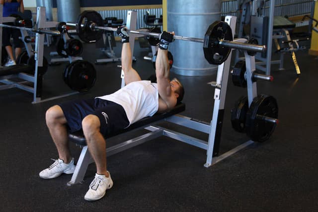 Reverse Triceps Bench Press - view 2