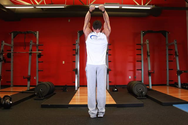 Shoulder Press - With Bands - view 2