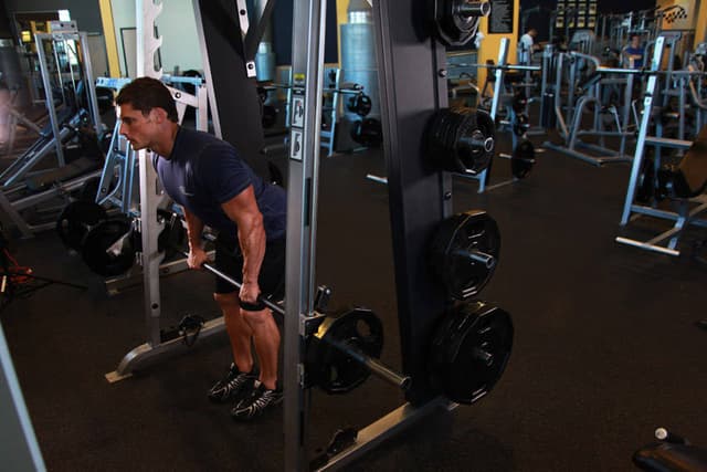 Smith Machine Bent Over Row