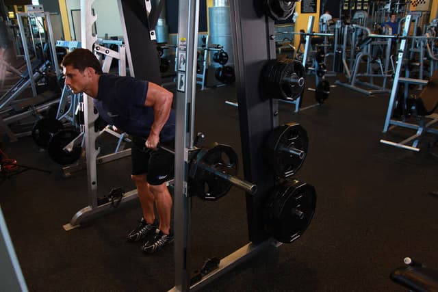 Smith Machine Bent Over Row - view 2