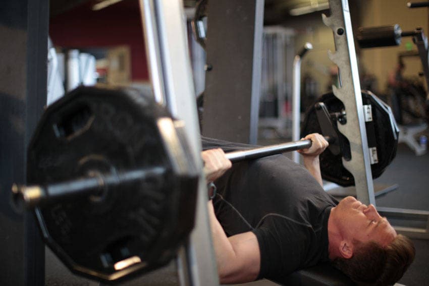 Smith Machine Decline Press
